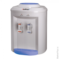 Кулер для воды HOT FROST D75E, настольный, нагрев/охлаждение, 2 крана, белый/голубой, 110207501