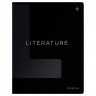 Тетрадь предметная 48л. Greenwich Line 'Сolor black' - Литература, софт-тач ламинация, выборочный УФ-лак, 70г/м2