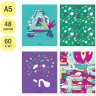 Тетрадь 48л., А5, клетка ArtSpace "Рисунки. Doodles", эконом Тетрадь 48л., А5, клетка ArtSpace "Рисунки. Doodles", эконом