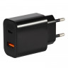 Зарядное устройство сетевое Red Line, USB+Type-C, 3A,PD 20W,чер,УТ000029980