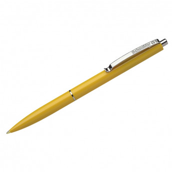 Ручка шариковая автоматическая Schneider "K15" синяя, корпус желтый, 1,0мм 1500 шт/в уп