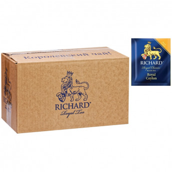Чай Richard "Royal Ceylon", черный, 200 пакетиков по 2г