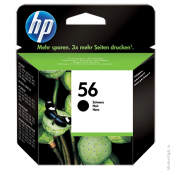 Картридж струйный HP (C6656AE) Deskjet 5150/5550/5600/5850, №56, черный, оригинальный