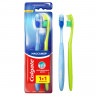Зубная щетка COLGATE Массажер 1+1 , средн.жесткости 2 шт/уп FCN20845, комплект 2 шт