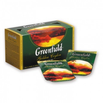 Чай Greenfield Golden Ceylon черный фольгир.25пак/уп 3520-15