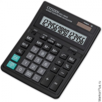 Калькулятор CITIZEN настольный SDC-664S, 16 разрядов, двойное питание, 199x153 мм
