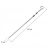 Шампур плоский из нержавеющей стали, размер 550х10х1,5 мм, 701736