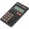 Калькулятор настольн.КОМПАКТ. Deli EM120,12р, дв. пит, 118x70мм,темно-серый