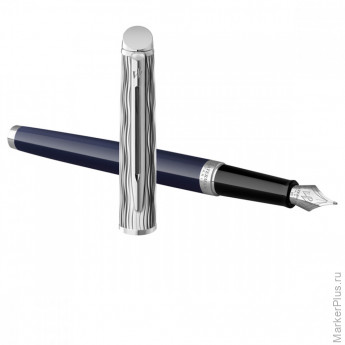 Ручка перьевая Waterman "Hémisphère SE Deluxe Blue CT" синяя, 0,8мм, подарочная упаковка Ручка перьевая Waterman "Hémisphère SE Deluxe Blue CT" синяя, 0,8мм, подарочная упаковка