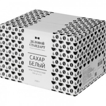 Сахар в стиках Деловой стандарт 5 гр (500 шт/уп.), комплект 500 шт