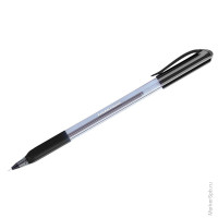 Ручка шариковая "Ultra Glide Technology U-19", черная, 0,6мм, грип 10 шт/в уп