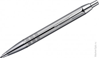 Ручка шариковая "IM Premium Shiny Chrome CT" синяя, 1,0мм, автоматический механизм, подар.уп