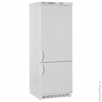 Холодильник САРАТОВ 209 КШД-275/65, общий объем 275 л, нижняя морозильная камера 65 л, 60x60x163 см,