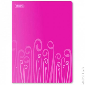 Папка скоросшиватель с пруж мех Attache Fantasy , розов.