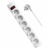 Сетевой фильтр Defender DFS 153 6 розеток 3,0м, белый Сетевой фильтр Defender DFS 153 6 розеток 3,0м, белый