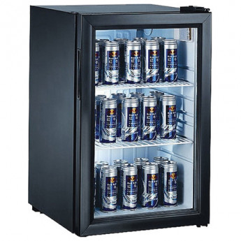 Холодильная витрина GASTRORAG BC68-MS, общий объем 68л, 68,6x43,5x50см, черный, eqv00021309
