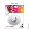 Флэш-диск 32 GB, SILICON POWER T06, USB 2.0, белый, SP32GBUF2T06V1W