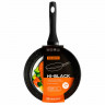 Сковорода 24 см, антипригарное покрытие, soft-touch ручка, SCOVO Hi-Black, HB-003