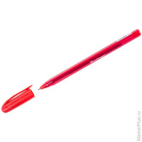 Ручка шариковая Berlingo "Triangle 100T" красная, 0,7мм, трехгран., игольчатый стержень, 30 шт/в уп