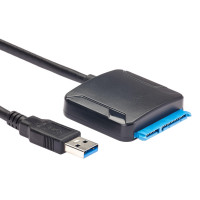 Кабель адаптер USB3.0 ---SATA III 2.5/3,5+SSD, VCOM <CU816 Кабель адаптер USB3.0 ---SATA III 2.5/3,5+SSD, VCOM <CU816