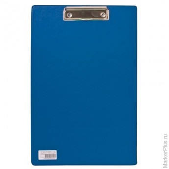 Доска-планшет BRAUBERG "Comfort" с прижимом А4 (230х350 мм), картон/ПВХ, СИНЯЯ, 222659