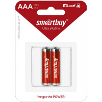 Батарейка SmartBuy LR03 BC2 2 шт/в уп