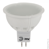 Лампа светодиодная ЭРА, 8 (60) Вт, цоколь GU5.3, MR16, холодный белый свет, 30000 ч., LED smdMR16-8w