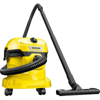 Пылесос Karcher WD 2 PLUS V-12/4/18, желтый, сухая и валжная уборка
