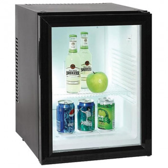 Холодильная витрина GASTRORAG BCW-40B, общий объем 40л, 54,6x40,2x44,5см, черный, eqv00023062