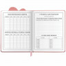 Дневник 1-4 класс 48 л., кожзам (твердая с поролоном), фигурный край, ЮНЛАНДИЯ, "Котик", 106934