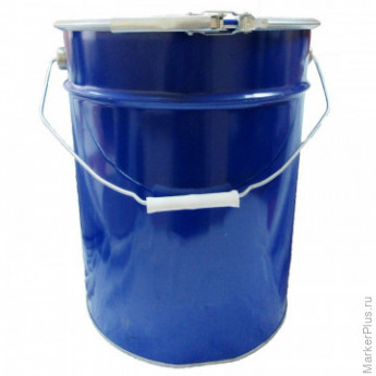 Ведро металлическое 20 л синий цвет крышка-обруч 300 х 275 х 365