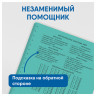 Тетрадь 18л., клетка BG 'Отличная', зеленая, 70г/м2