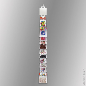 Стриплента на 13 замков, 980х50 мм, с топпером, толщина 0,5 мм, полипропилен, NoName , 504887