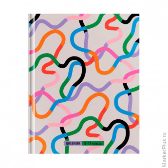 Дневник 5-11кл. 48л. (твердый) ArtSpace "Абстракция", матовая ламинация
