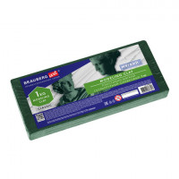 Пластилин скульптурный BRAUBERG ART CLASSIC, оливковый, 1 кг, мягкий, 106521 Пластилин скульптурный BRAUBERG ART CLASSIC, оливковый, 1 кг, мягкий, 106521