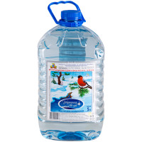 Вода питьевая негазированная Утренняя звезда, 5л, пластиковый бутыль 4 шт/в уп