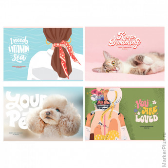 Альбом для рисования 12л., А4, на скрепке BG "Мое лето"