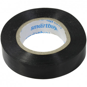 Изолента Smartbuy, 15мм*20м 130мкм, черная, инд. упаковка, 10 шт/в уп