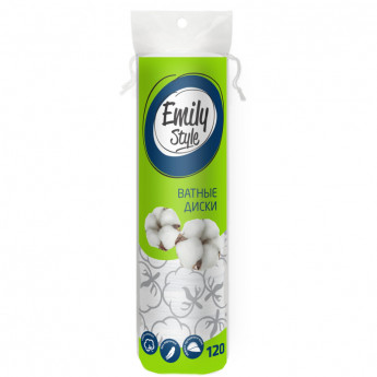 Диски ватные Emily Style 120шт/уп С0006518, 35 шт/в уп