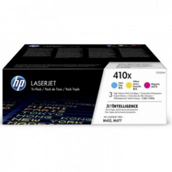 Картридж лазерный HP 410X CF252XM CMY для CLJ 377/477/452 (3шт/уп), комплект 3 шт
