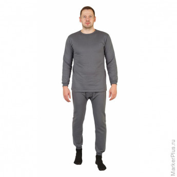 Трикотаж Белье нательное зимнее цв.серый (р.56-58)р.170-176