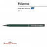 Ручка шариковая автоматическая PALERMO зел.мет.корп,0,7мм синяя 20-0250/03