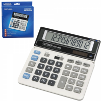 Калькулятор CITIZEN настольный SDC-868L, 12 разрядов, двойное питание, 152х153 мм