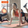 Коврик для йоги и фитнеса спортивный двухцветный, ТПЭ, 183x61x0,6 см, светло-розовый/синий, DASWERK, 680032 Коврик для йоги и фитнеса спортивный двухцветный, ТПЭ, 183x61x0,6 см, светло-розовый/синий, DASWERK, 680032