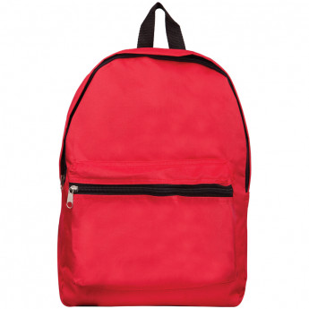 Рюкзак ArtSpace "Simple Street" 37*26*11см, 1 отделение, 1 карман, уплотненная спинка, красный