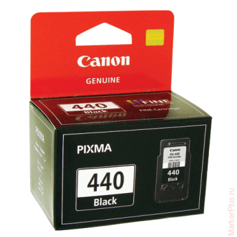 Картридж струйный CANON (PG-440) Pixma MG2140/PIXMA MG3140/PIXMA MG4140, черный, оригинальный, 5219B