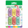 Ластики BRAUBERG KIDS Энергичные фрукты, НАБОР 6 штук, 50х23х10 мм, овальные, ассорти, 272669, комплект 6 шт Ластики BRAUBERG KIDS Энергичные фрукты, НАБОР 6 штук, 50х23х10 мм, овальные, ассорти, 272669, комплект 6 шт
