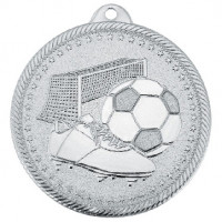 Медаль футбол 50 мм серебро DC#MK303b-S