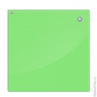 Доска стеклянная магнитно-маркерная 60x80 см, зеленая, OFFICE, "2х3", TSZ86 G