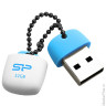 Флэш-диск 32 GB, SILICON POWER T07, USB 2.0, синий, SP32GBUF2T07V1B